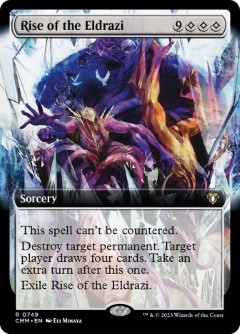 Rise of the Eldrazi Commander Masters Bordless
